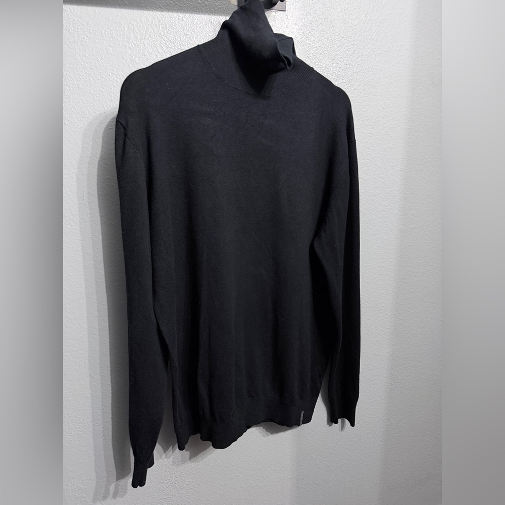 Scotch & Soda Men's Turtleneck Black Sweater
